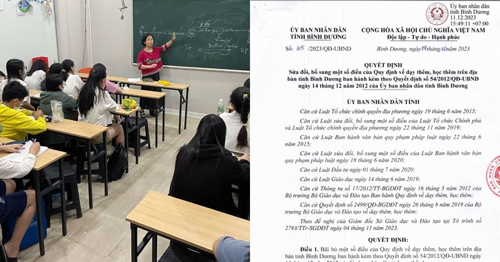 Một địa phương ban hành lệnh cấm ép học sinh học thêm dưới mọi hình thức