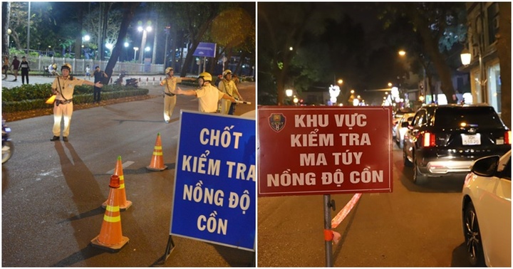 Số trường hợp vi phạm nồng độ cồn trong 3 ngày nghỉ Tết dương lịch 2024?