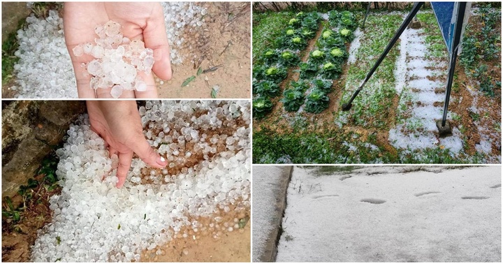 Lý giải nguyên nhân xảy ra mưa đá bất thường ở Lai Châu