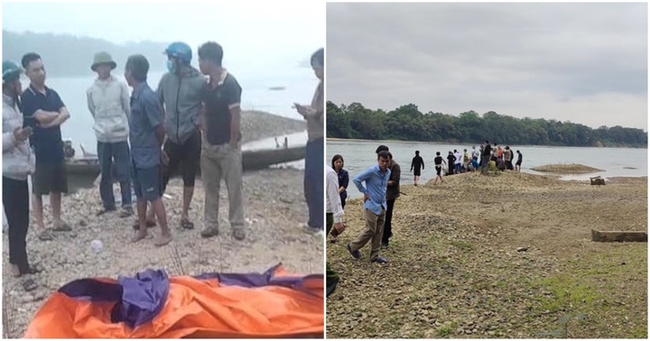 Vụ 2 học sinh mất tích trên sông Lam: Tìm thấy thi thể cháu bé thứ hai