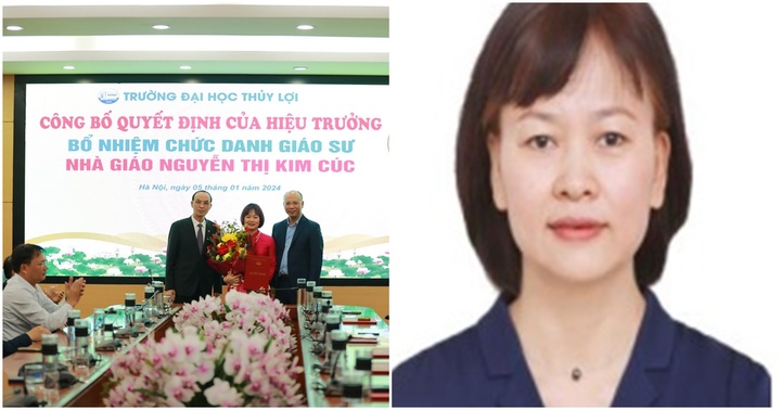 Giảng viên Trường đại học Thủy lợi là nữ giáo sư duy nhất ngành thủy lợi năm 2023