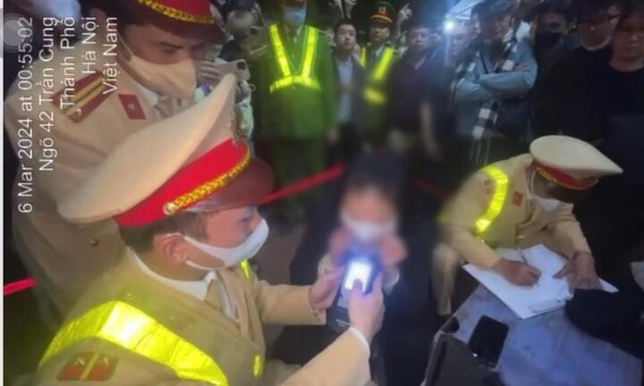 Công an Hà Nội thông tin về vụ nữ tài xế vi phạm nồng độ cồn gây tai nạn giao thông