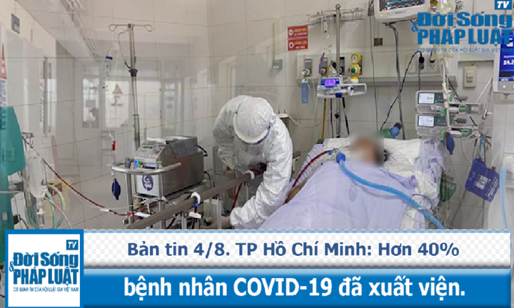TP Hồ Chí Minh: Hơn 40% bệnh nhân COVID-19 đã xuất viện.