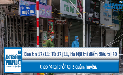 Từ 17/11, Hà Nội thí điểm điều trị F0 theo “4 tại chỗ” tại 5 quận, huyện
