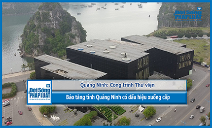Quảng Ninh: Công trình Thư viện - Bảo tàng tỉnh Quảng Ninh có dấu hiệu xuống cấp