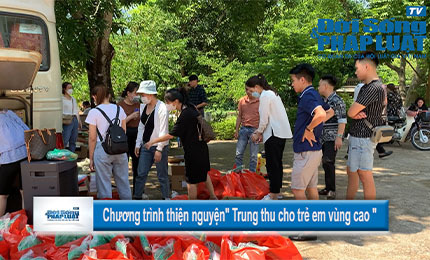 Mang mùa Trung thu đến gần hơn với các em nhỏ xã Chiềng Hặc, Sơn La