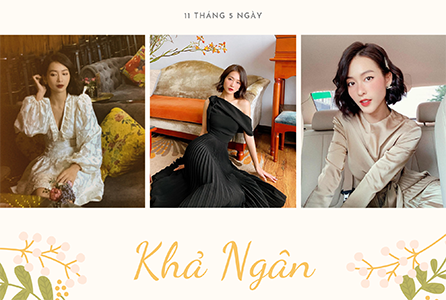 Thời trang của Khả Ngân trong 