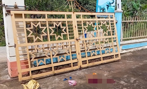 Quảng Nam: Sập cổng trường, một trẻ mầm non tử vong