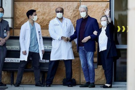 Cựu Tổng thống Mỹ Bill Clinton xuất viện, tiếp tục điều trị tại New York