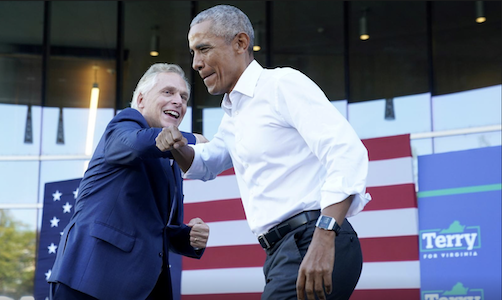 Cựu Tổng thống Obama tham dự cuộc chạy đua thống đốc được coi là 