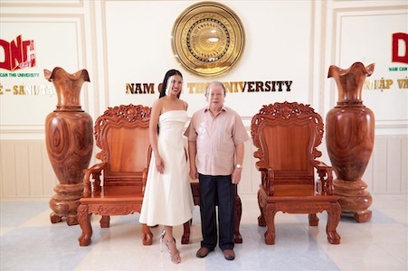 Thông tin Á hậu Kim Duyên nợ 43 tín chỉ, Đại học Nam Cần Thơ nói gì?