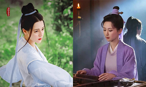 Lưu Diệc Phi, Triệu Lộ Tư cùng dàn mỹ nhân Cbiz lộng lẫy hơn nhờ dùng dải lụa làm trang sức