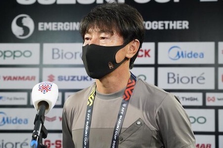 AFF Cup 2020: Indonesia hòa Singapore, HLV Shin Tae-yong hứng chỉ trích