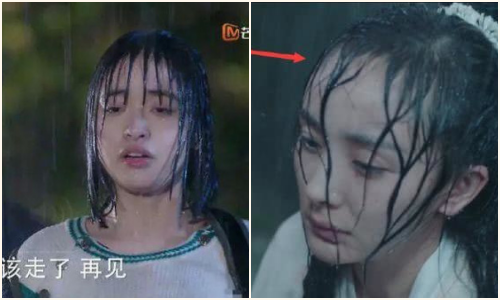 Mỹ nhân Hoa ngữ đóng cảnh mưa: Vất vả 