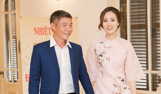 Vợ trẻ NSND Công Lý lên tiếng trước tin đồn rạn nứt hôn nhân