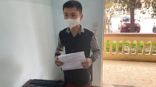 Nam thanh niên lên mạng lừa bán kit test COVID-19, chiếm đoạt 150 triệu đồng