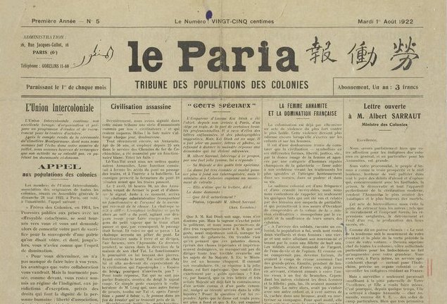 Nguyễn Ái Quốc với tờ báo cách mạng đầu tiên Le Paria