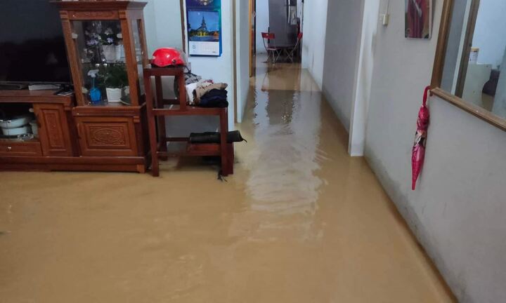 Mưa lớn ở Bắc Kạn gây ngập hơn 100 ngôi nhà, 1 người bị thương