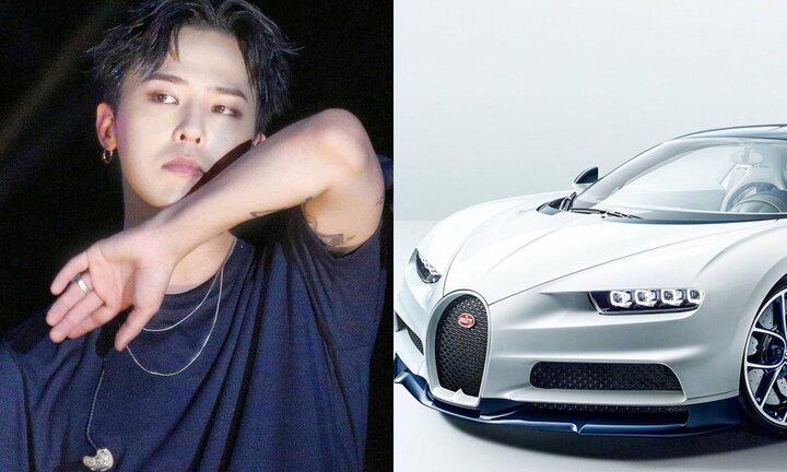 G-Dragon tậu siêu xe Bugatti Chiron đắt nhất Hàn Quốc