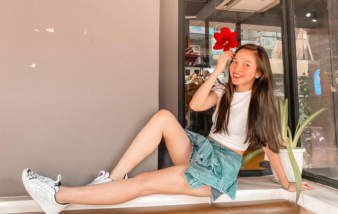 Hiền Thục chuộng phong cách trẻ trung, sành điệu không kém cô gái tuổi teen