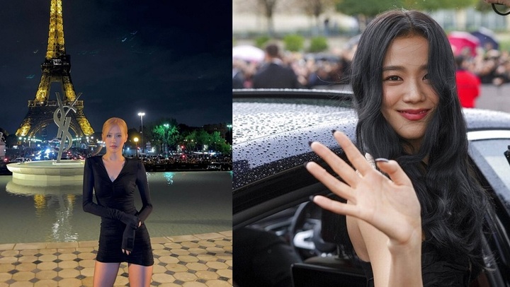 Jisoo, Rosé (BLACKPINK) khoe nhan sắc nổi bật tại Paris Fashion Week 2022