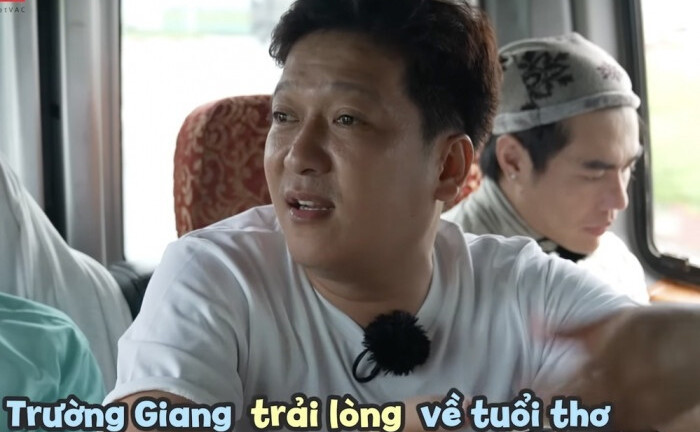 Trường Giang kể về tuổi thơ mất mẹ tại hậu trường 