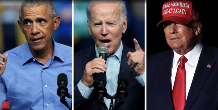 Tổng thống Biden và các ông Obama, Trump cùng xuất hiện tại bang Pennsylvania trước thềm bầu cử