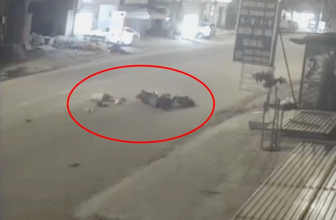 Hình ảnh camera trong vụ người đàn ông tử vong vì sụp 