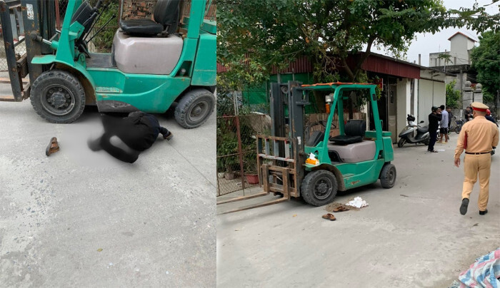 Tin tức tai nạn giao thông mới ngày 6/12: Va chạm với xe nâng, cụ ông đi xe đạp tử vong