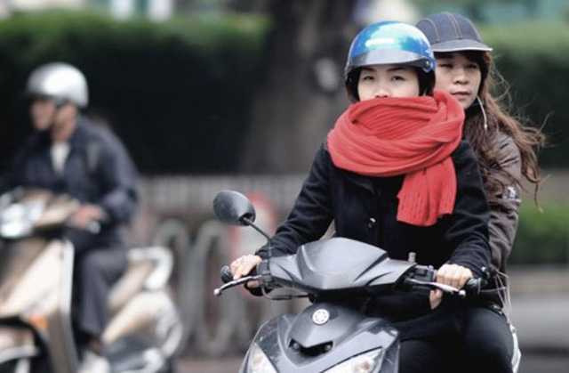 Các tỉnh Bắc Bộ chuyển rét từ đêm 13/2