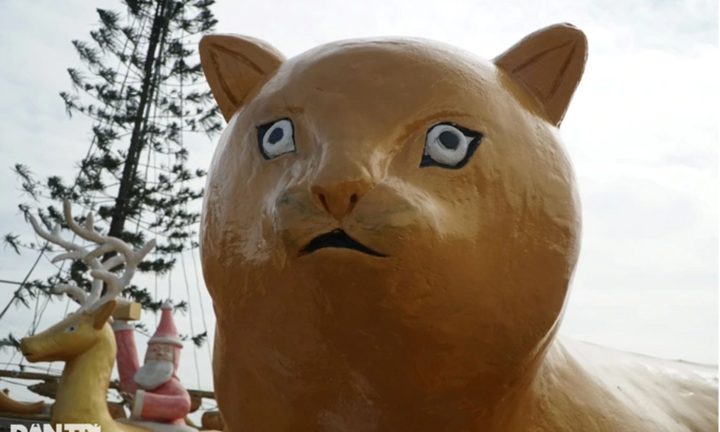 Linh vật mèo đón Tết 2023 ở các địa phương gây “sốt” cộng đồng mạng