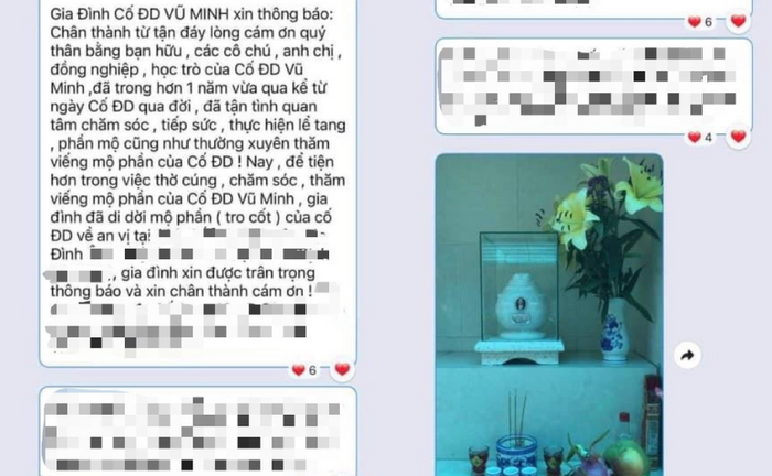 Xôn xao hình ảnh mộ phần đạo diễn Vũ Minh bị đập phá, phía gia đình nói gì?