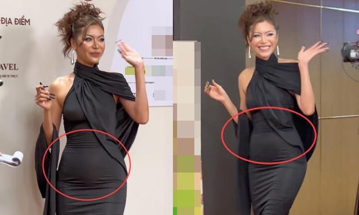 Siêu mẫu Minh Tú lên tiếng đính chính sau nghi vấn mang thai con đầu lòng