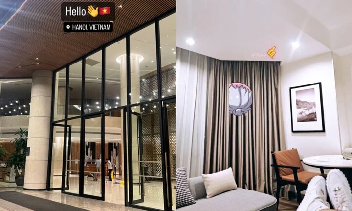 Sốt rần rần hình ảnh ê-kíp của BLACKPINK check-in tại Hà Nội