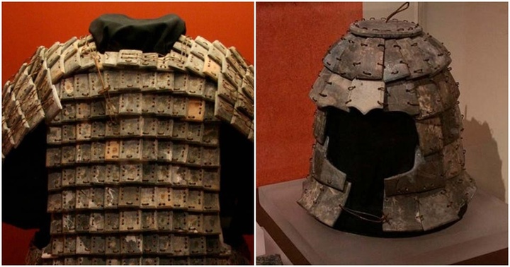 Bí ẩn kho áo giáp đá được tìm thấy trong lăng mộ Tần Thủy Hoàng