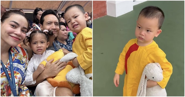 Đi chơi Trung thu cùng bố mẹ, Lisa - Leon nhà Hà Hồ có biểu cảm khiến dân mạng