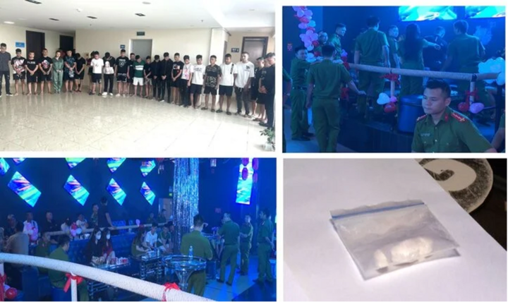 Thanh Hóa: Đột kích Bar JP CLUB, phát hiện 25 đối tượng phê ma túy 