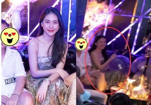 Hình ảnh nghi vấn Bùi Quỳnh Hoa sử dụng bóng cười tiếp tục được tung ra