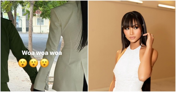 Hoa hậu H'Hen Niê bất ngờ đăng ảnh thân mật một người đàn ông bí ẩn