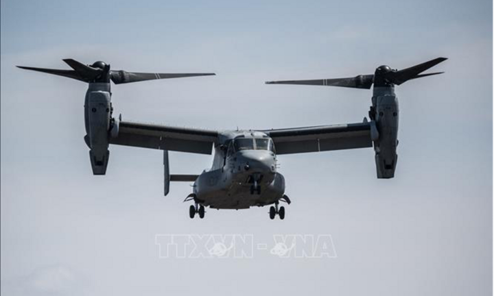 Một người tử vong trong vụ máy bay quân sự Mỹ bị rơi gần đảo của Nhật Bản