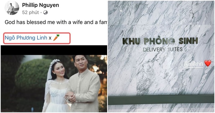 Phillip Nguyễn và Linh Rin đón em bé sau 8 tháng tổ chức đám cưới
