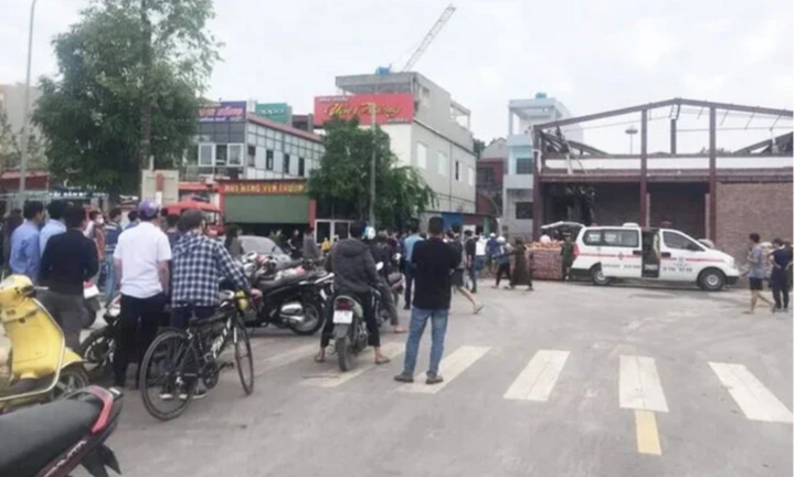 8 người thương vong trong vụ sập nhà đang xây ở Thái Bình