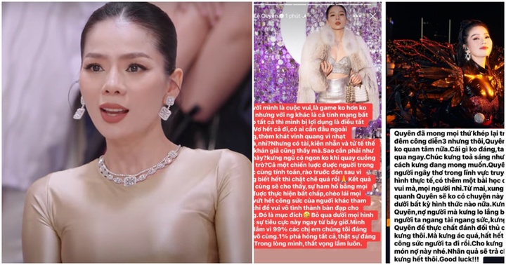 Lệ Quyên ám chỉ một cá nhân 