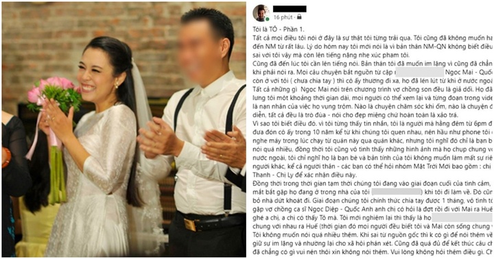 Osen Ngọc Mai nói gì khi bị người cũ tố ngoại tình?