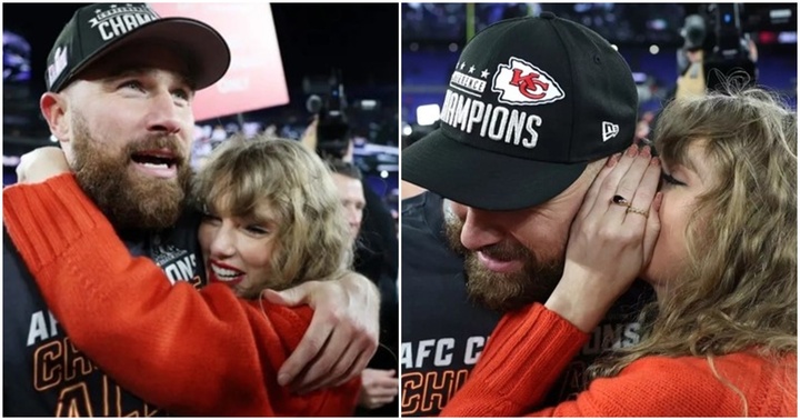 Clip Taylor Swift khóa môi bạn trai ngay trên sân vận động đạt 4,7 triệu view