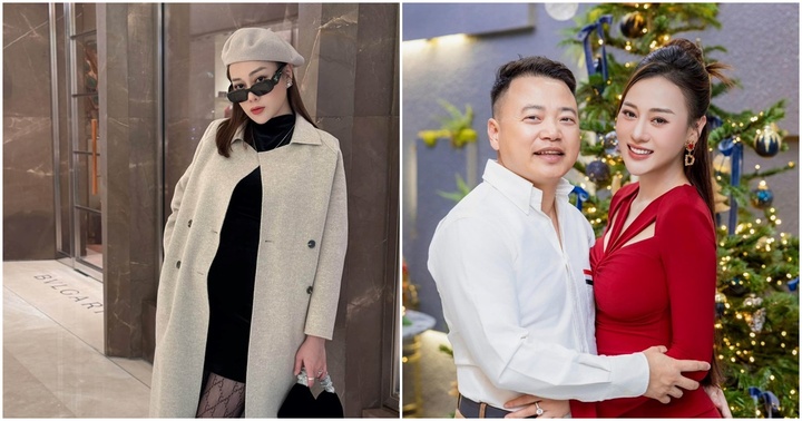 Mê mẩn gu thời trang của Phương Oanh khi mang bầu đôi