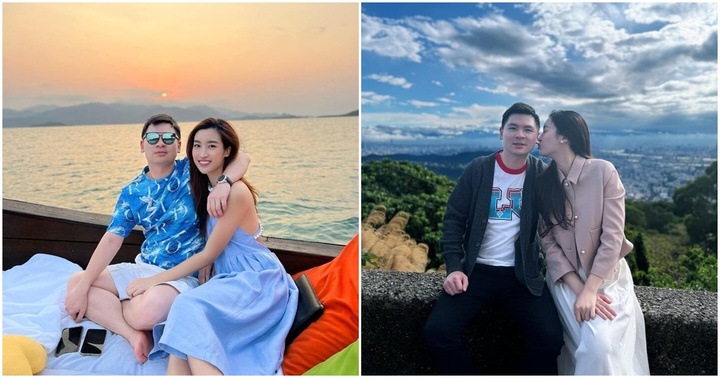 Đỗ Mỹ Linh hiếm hoi chia sẻ hình ảnh tình cảm bên chồng thiếu gia