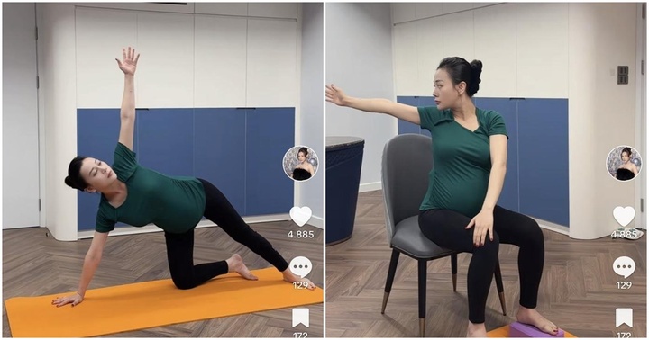 Phương Oanh những tháng cuối thai kỳ: Yêu bản thân, phát nguồn năng lượng tích cực khiến dân mạng 