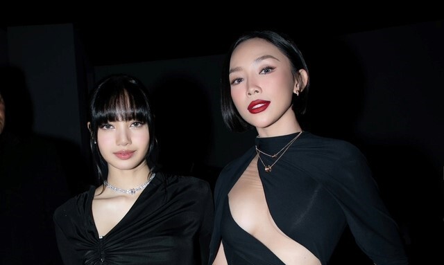 Tóc Tiên xuất hiện chung khung hình với Lisa (BLACKPINK)