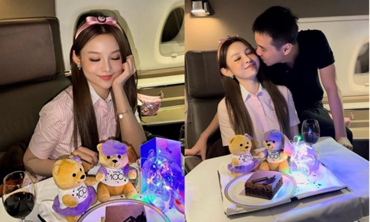  "Phú bà " Huyền Baby kỷ niệm 11 năm ngày cưới cùng ông xã đại gia